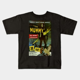 Classic Horror Movie Poster - The Mummy Kids T-Shirt